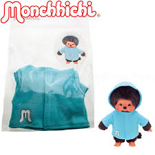 Monchhichi Fashion Blue Parka With Hood
