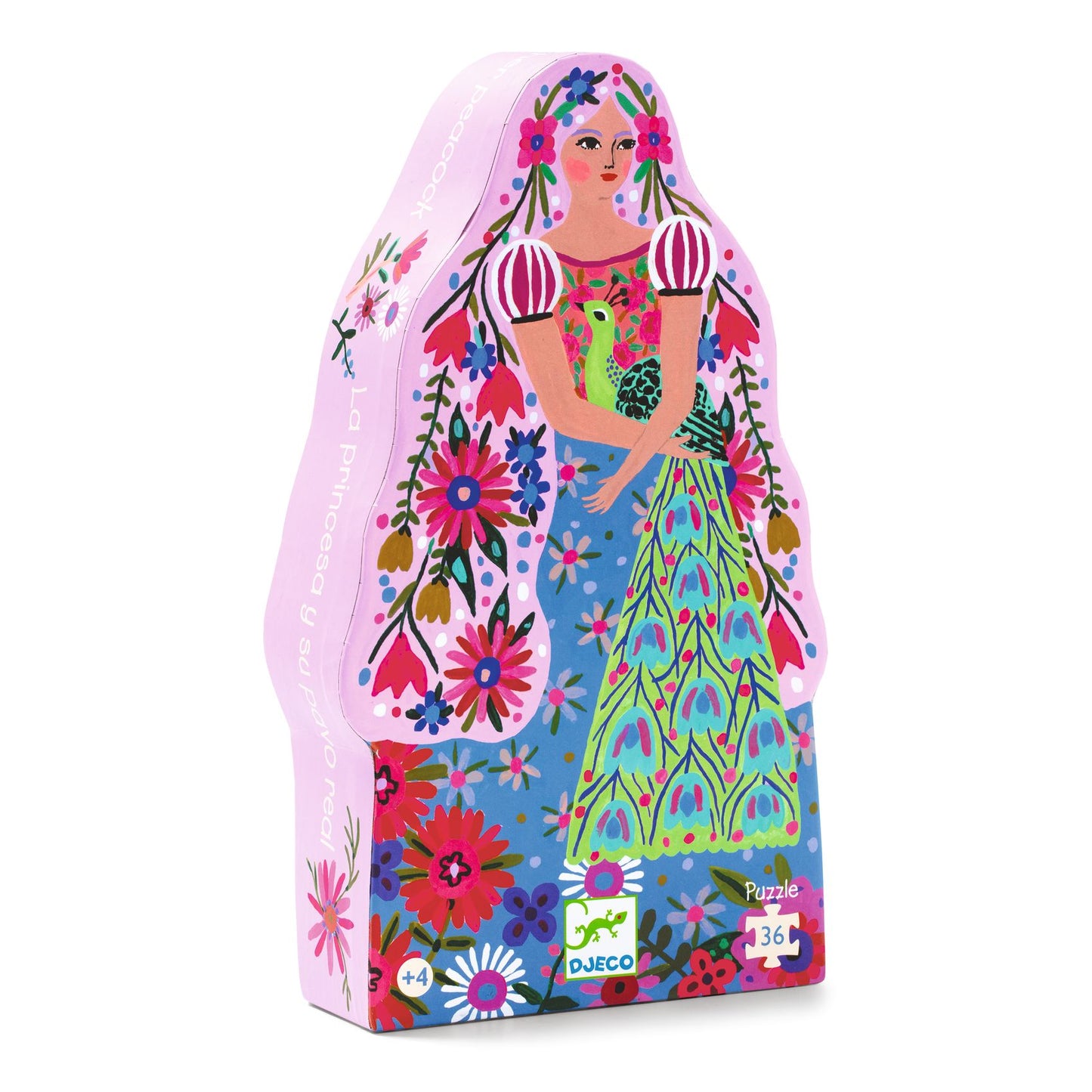 Djeco The Princess and Her Peacock 36 PC Jigsaw Puzzle