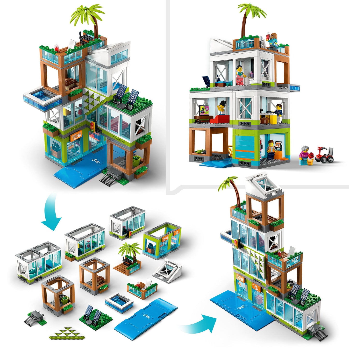 Lego My City 60365 Apartment Building (F)
