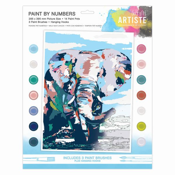Paint By Numbers Noble Elephant