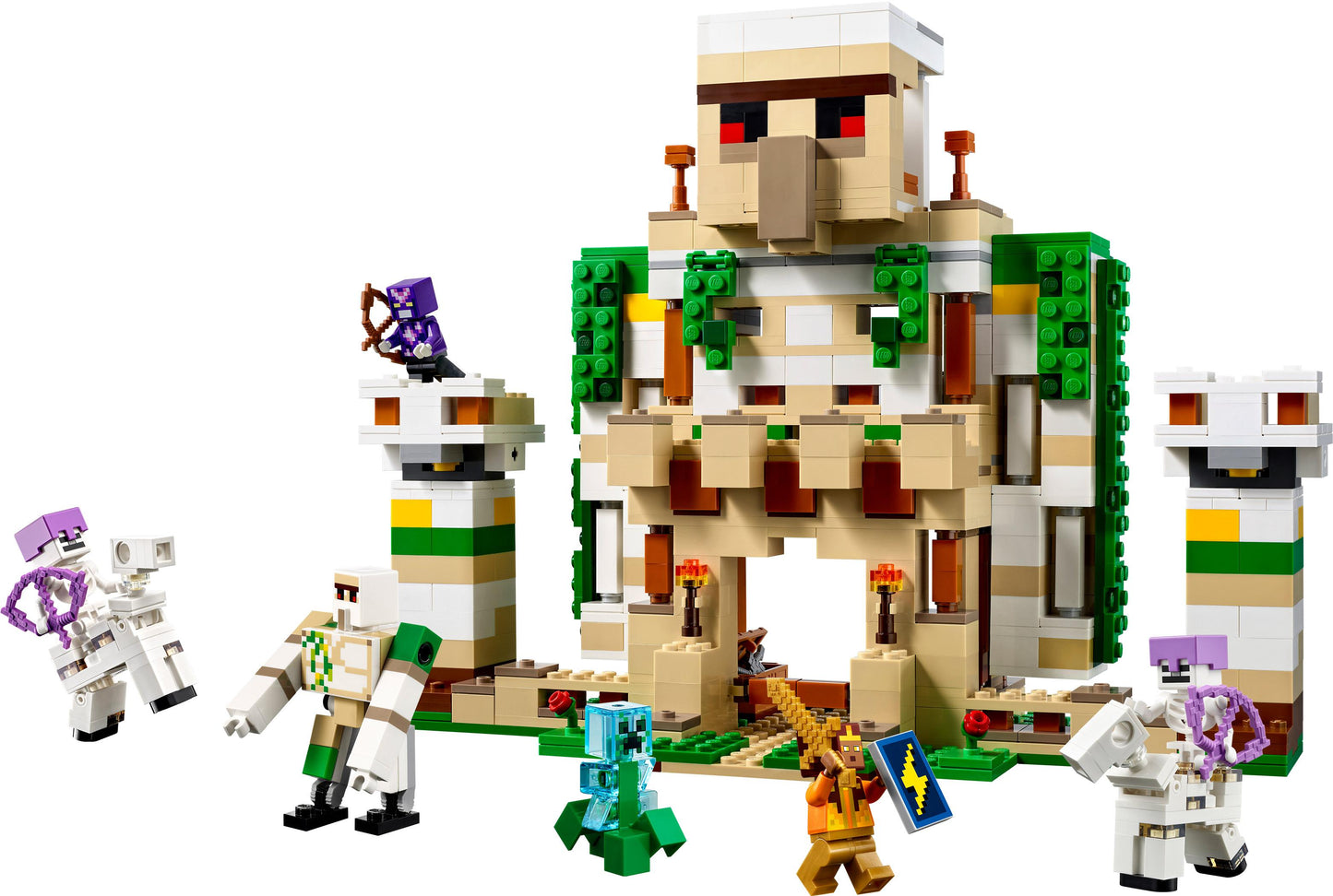 Lego Minecraft 21250 The Iron Golem Fortress (F)