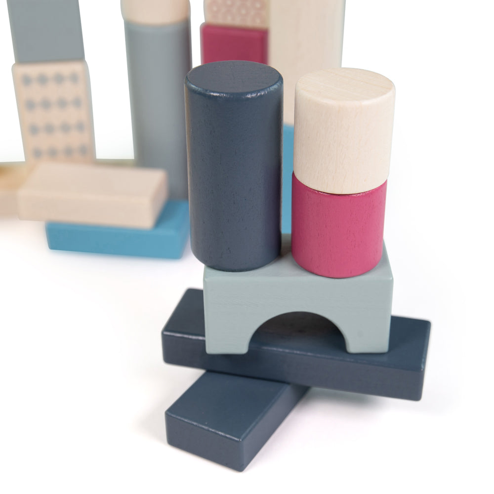 BigJigs Drum of 50 Blocks - FSC 100%