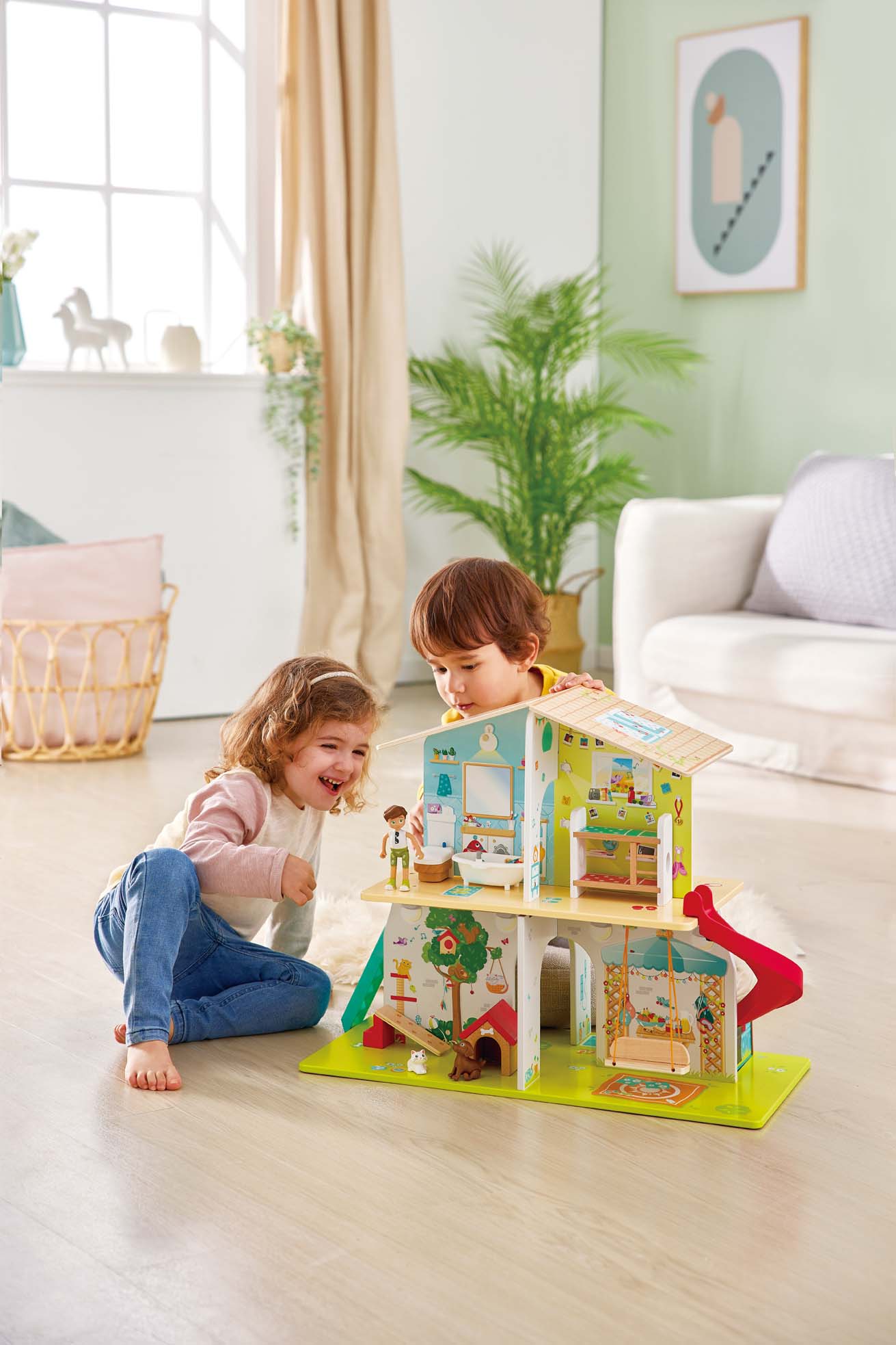 Hape Rock & Slide House