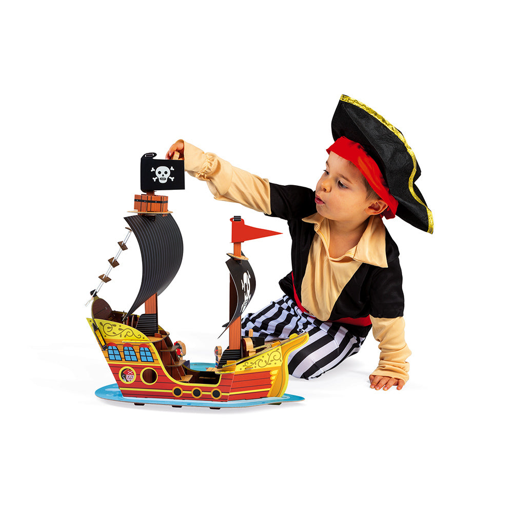 Janod Story Pirate Ship (D)