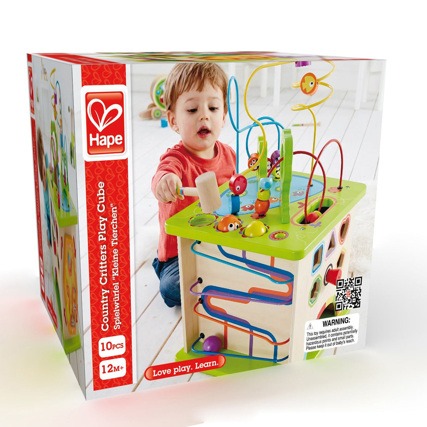 Hape Country Critters Play Cube