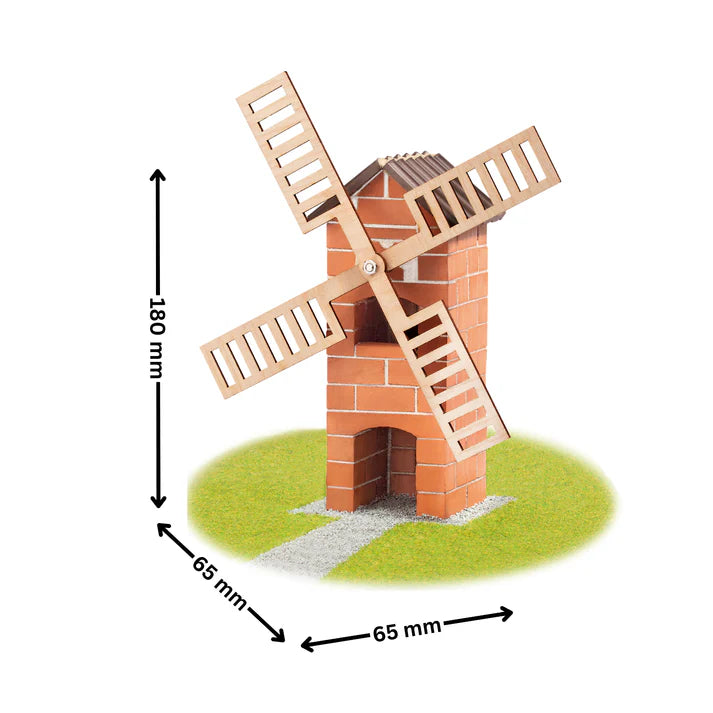 Teifoc Brick Construction Set Windmill