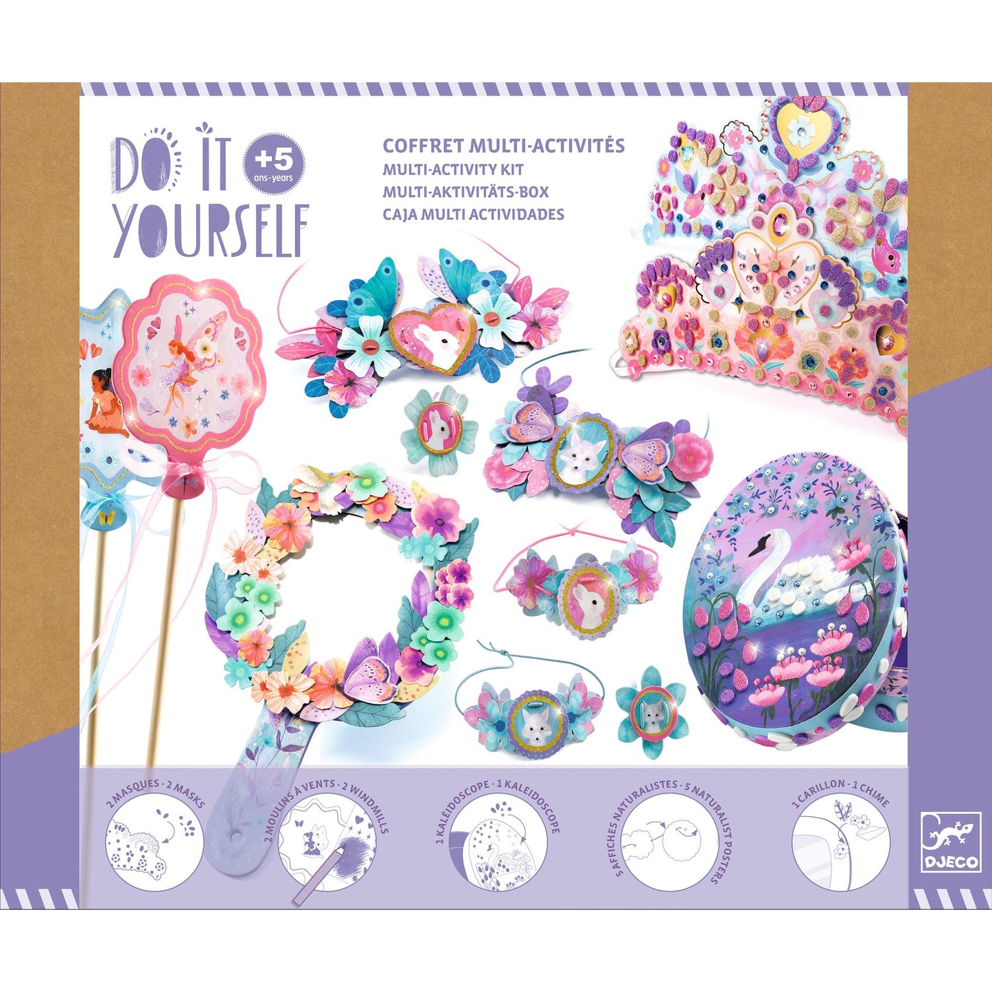 Djeco DIY Multi Activity Kit Nymphea