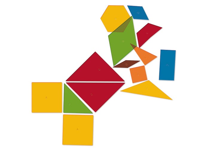 Learning Resources Power Polygons™ (Set of 450)