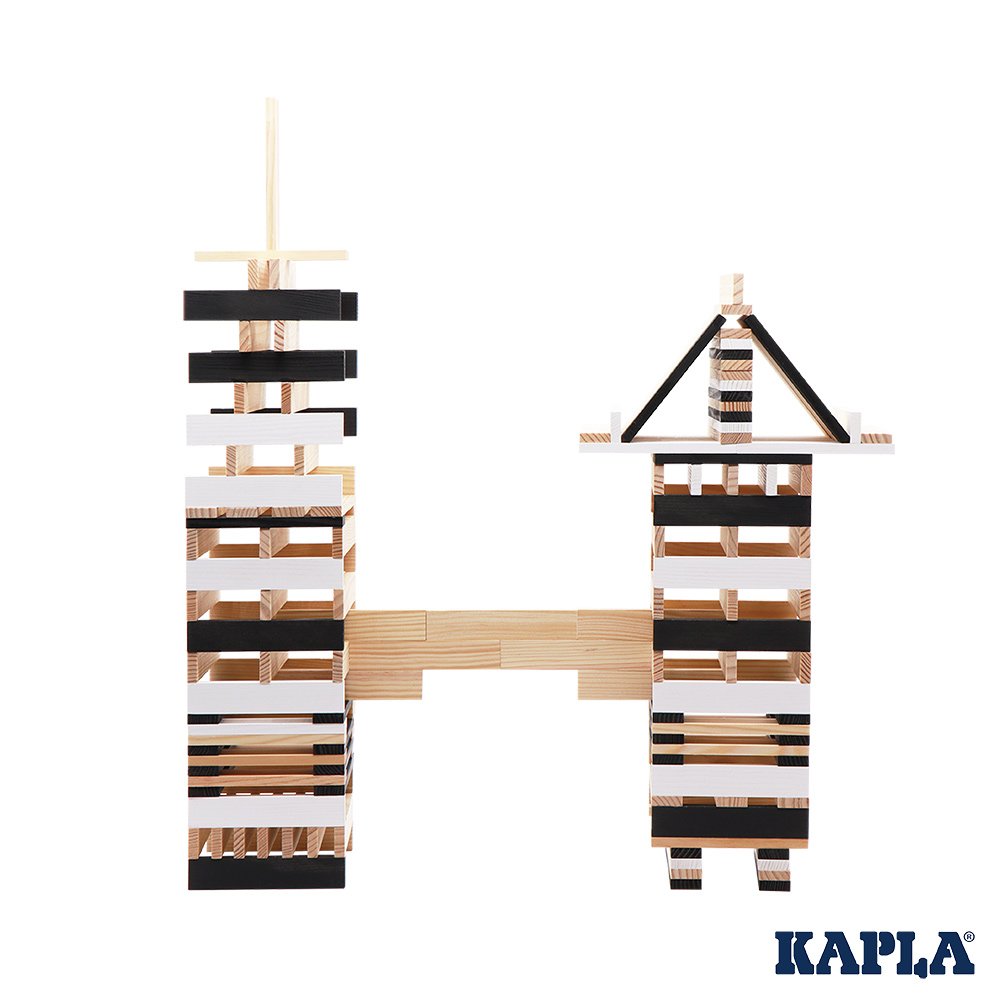 Kapla 100 Black & White Case