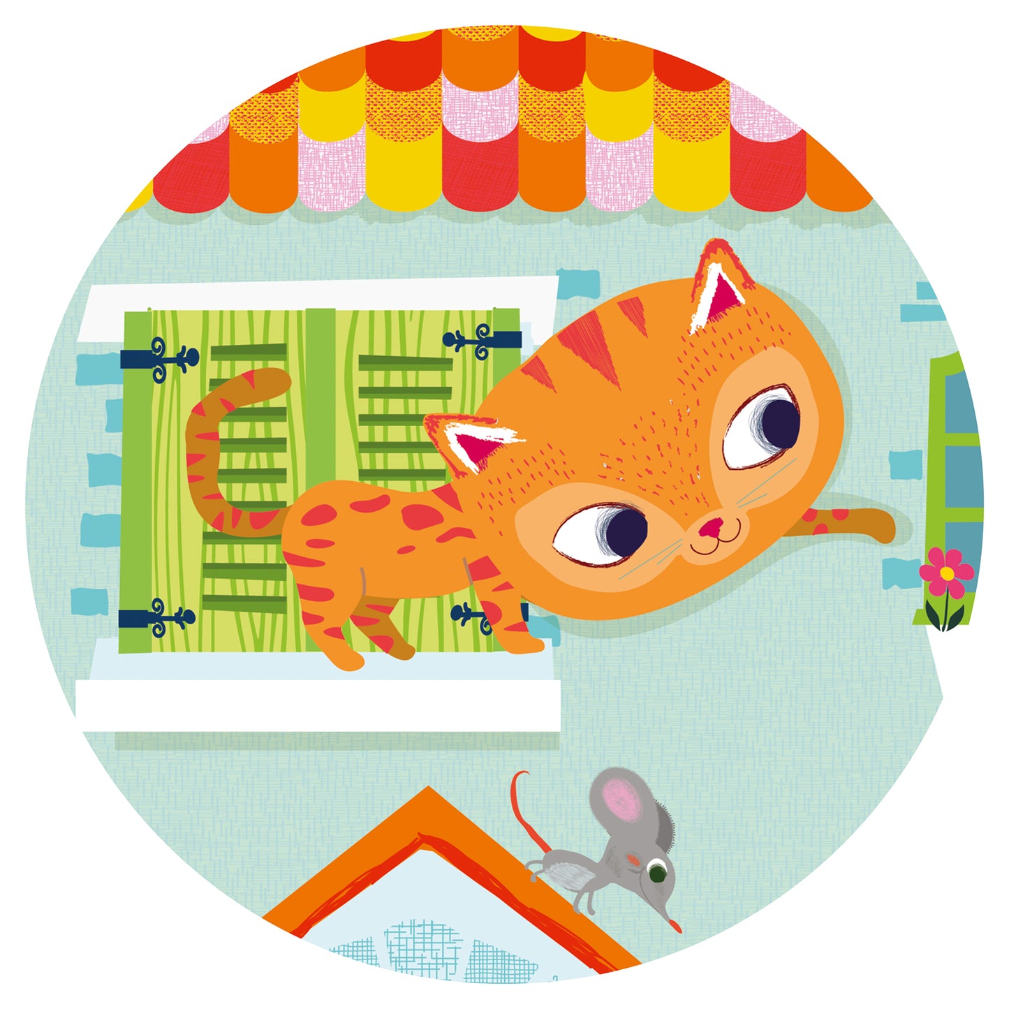 Djeco Pachat And His Friends Silhouette Puzzles