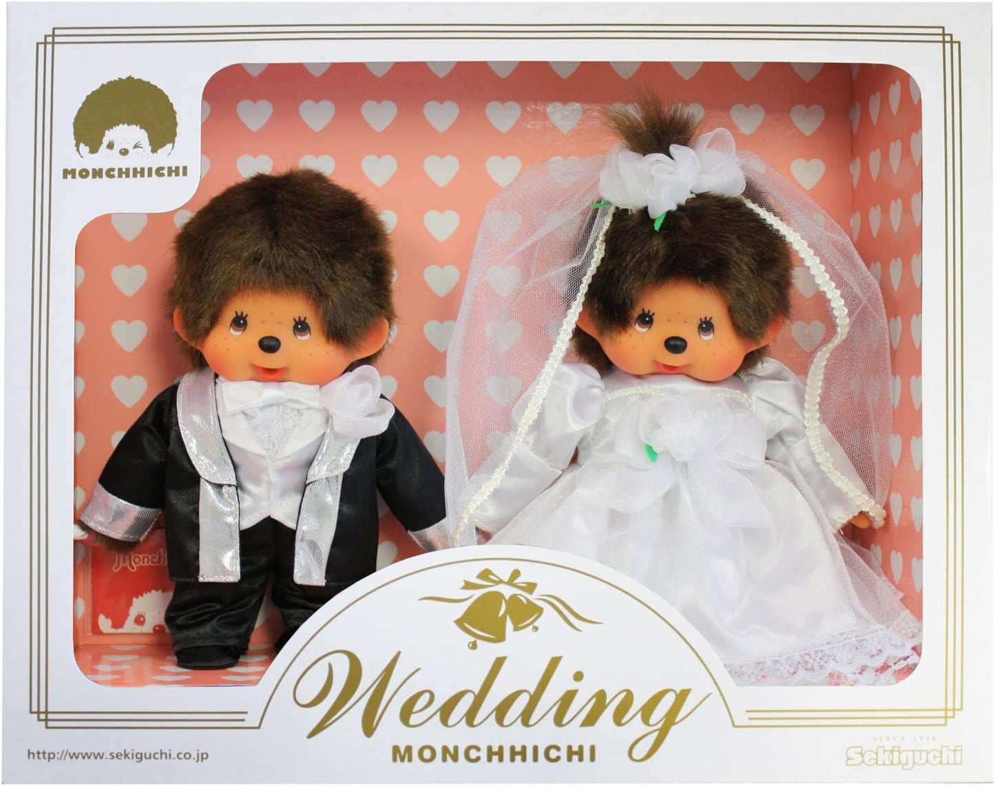 Monchhichi 20 Cm Wedding Couple