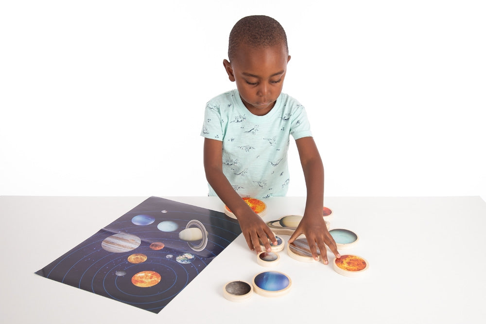 Tickit Wooden Solar System Discs