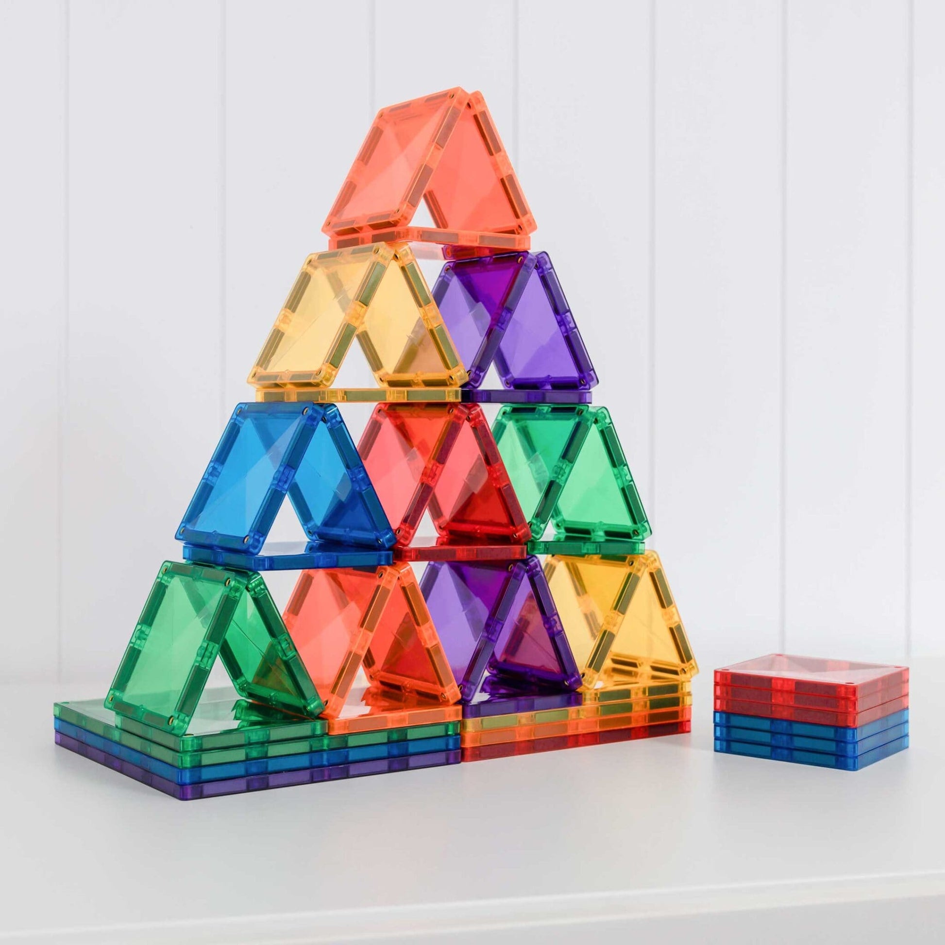 Connetix Tiles Rainbow 42 Pc Square Pack