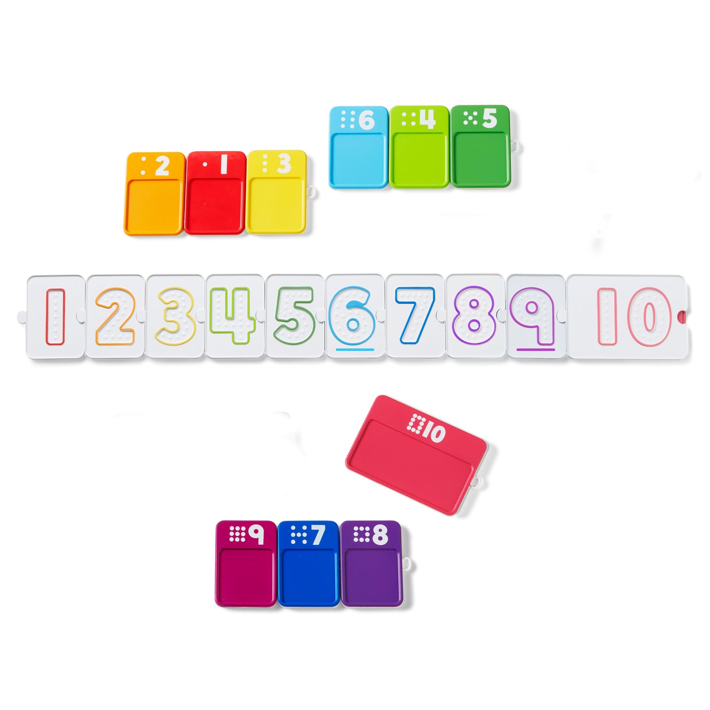Learning Resources Sensory Number Trays