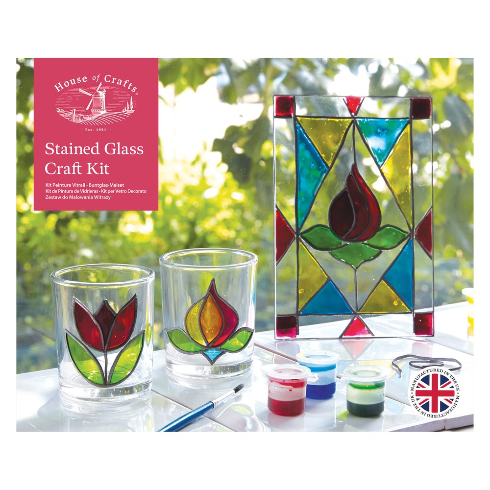 House Of Crafts Stained Glass Craft Kit
