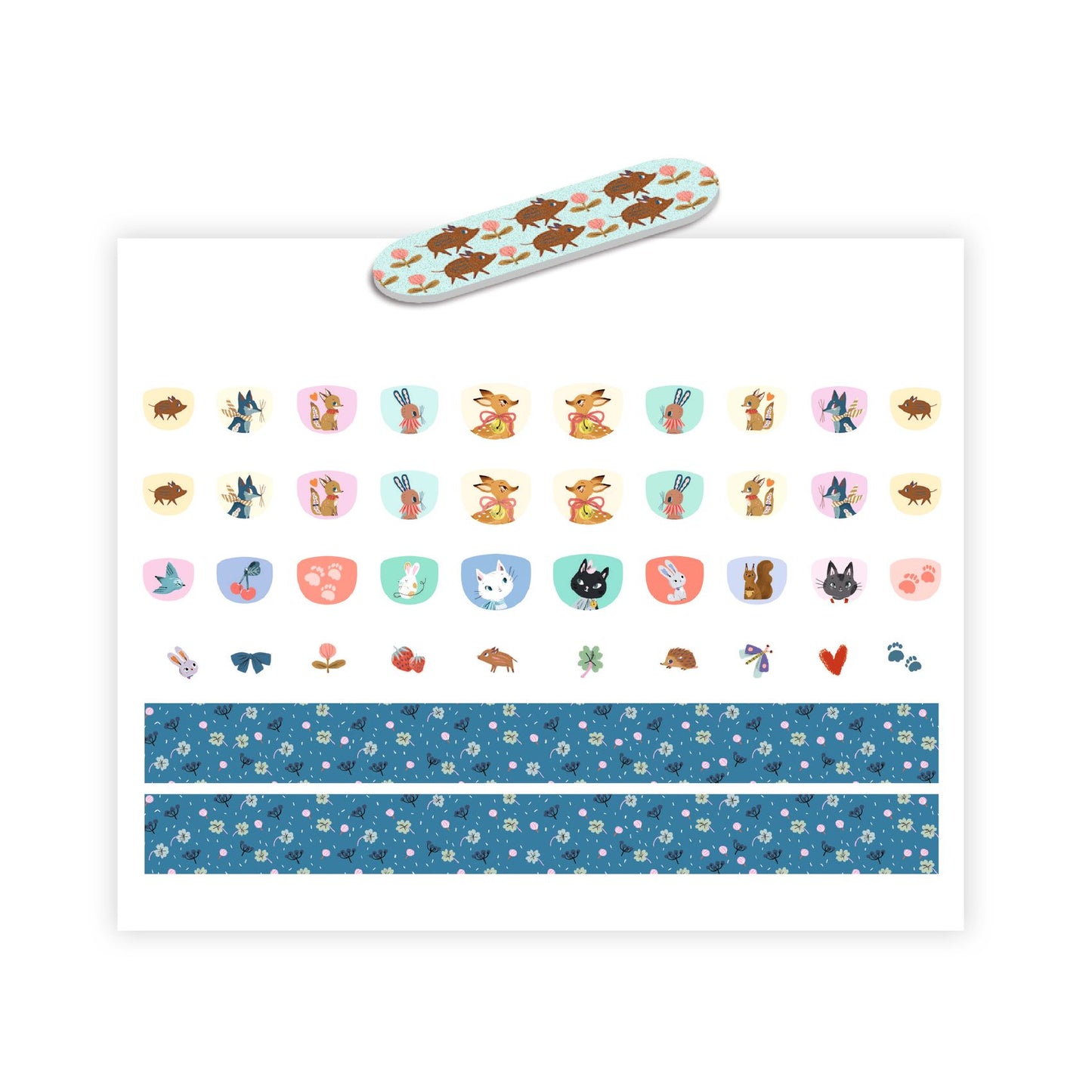 Djeco Nail Stickers Cutie
