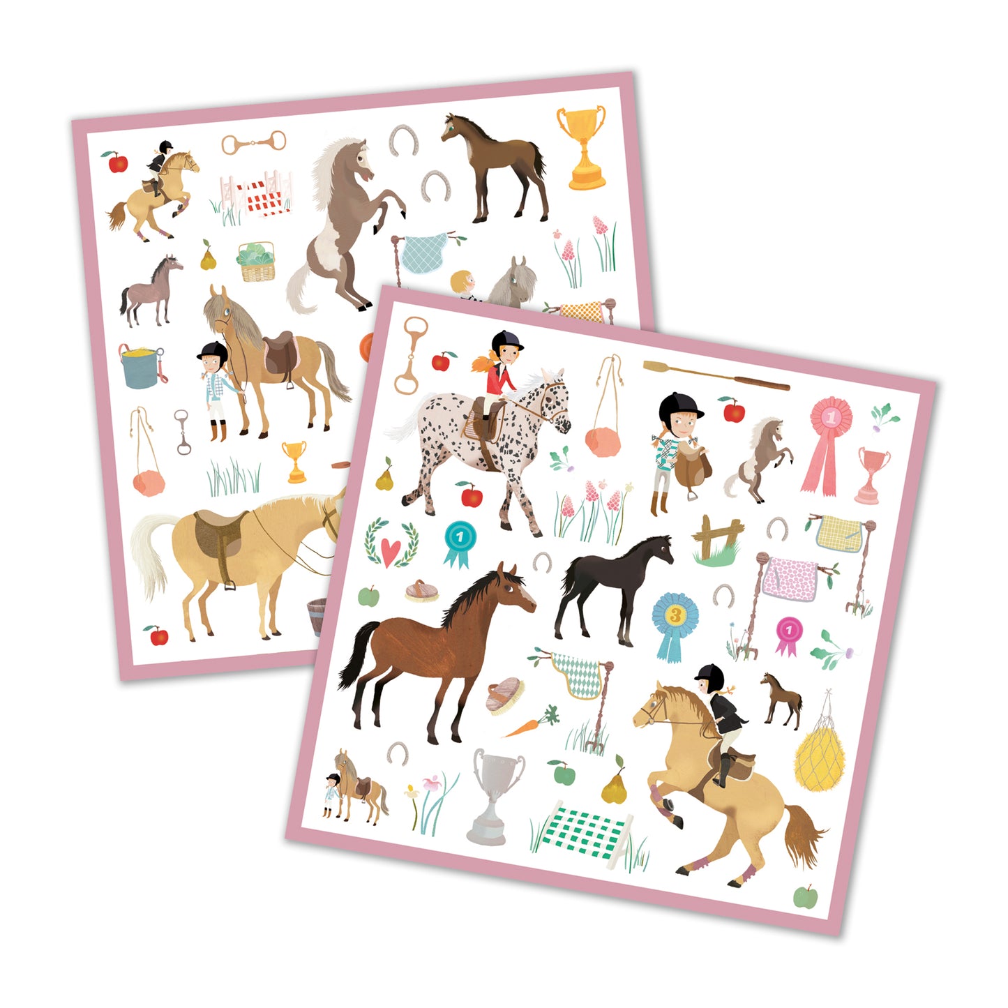 Djeco Stickers Horses