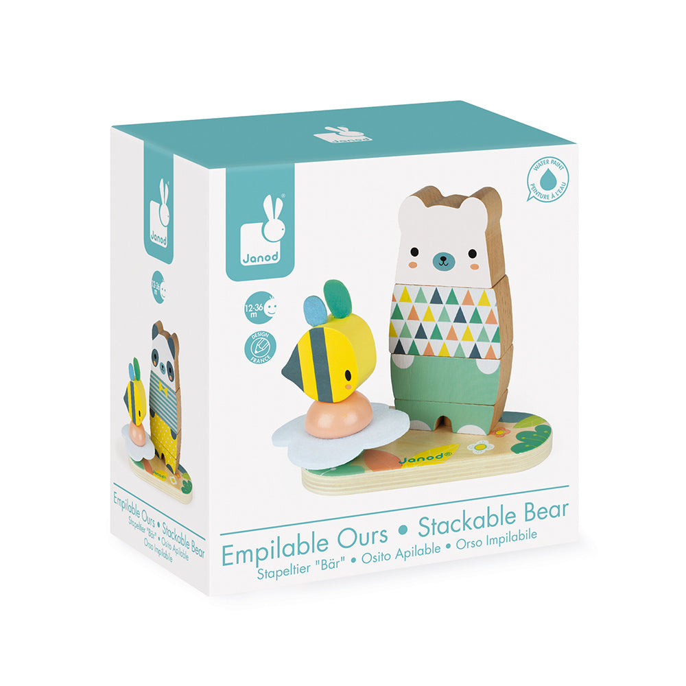 Janod Pure Stackable Bear (D)