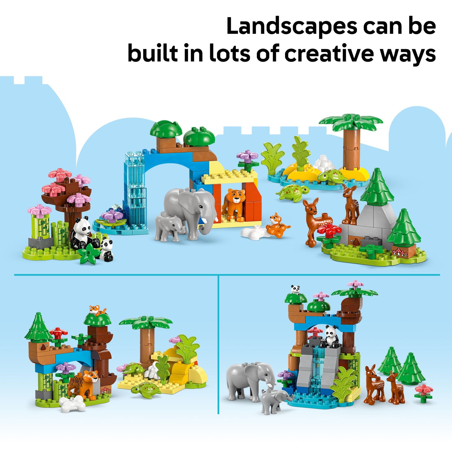 Lego DUPLO Town 10446 3in1 Wild Animal Families