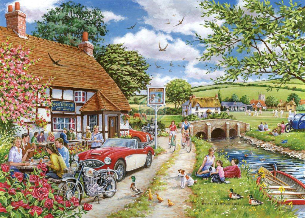 The House of Puzzles - Sunday Lunch - 1000 piece Jigsaw