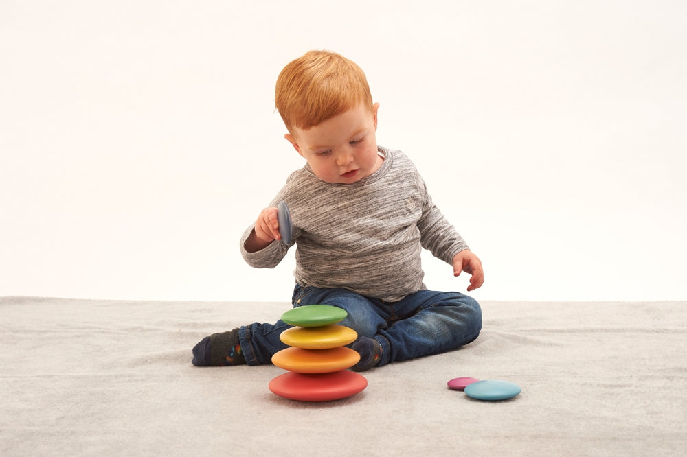 TickiT Rainbow Wooden Buttons