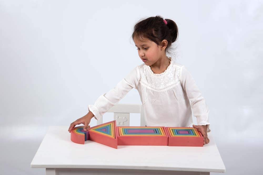 TickiT Rainbow Architect Squares