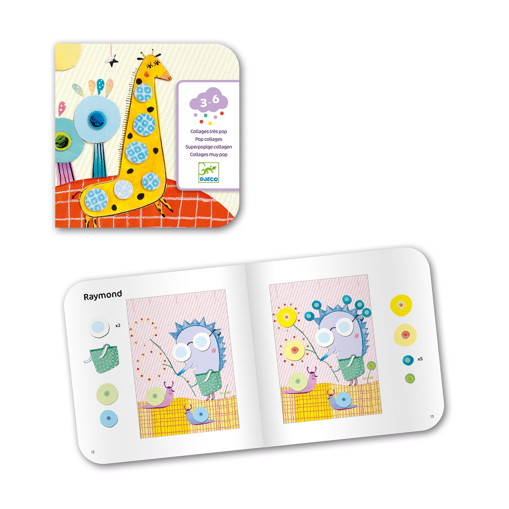 Djeco Collages So pop (F)