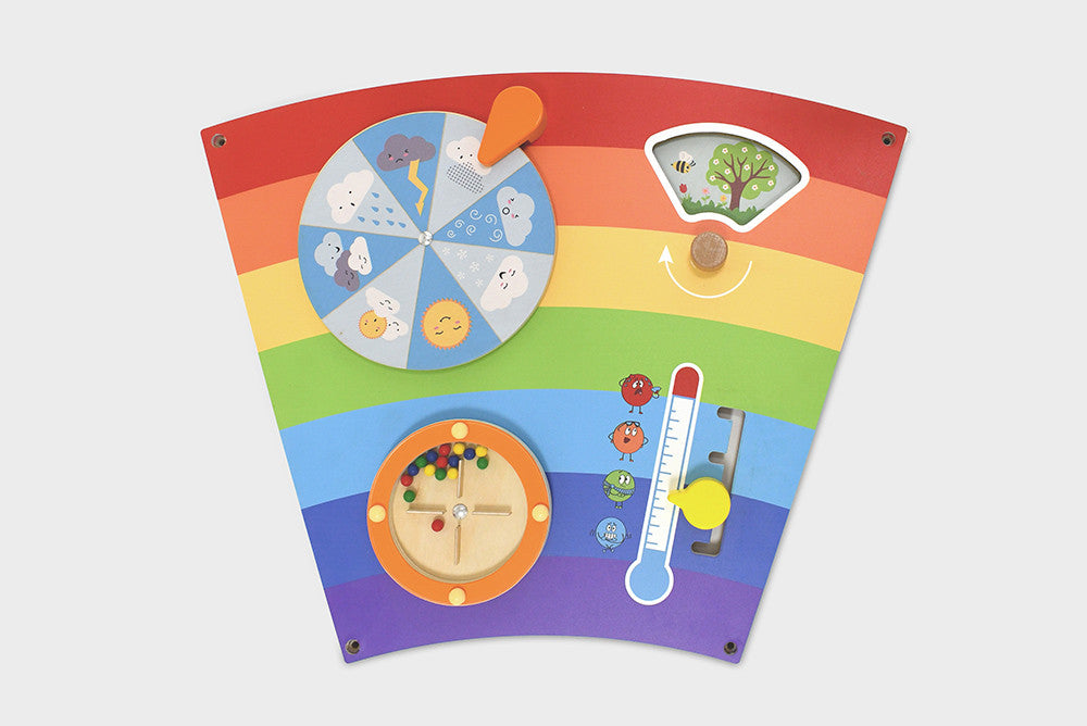 Viga Rainbow Activity Wall Toy