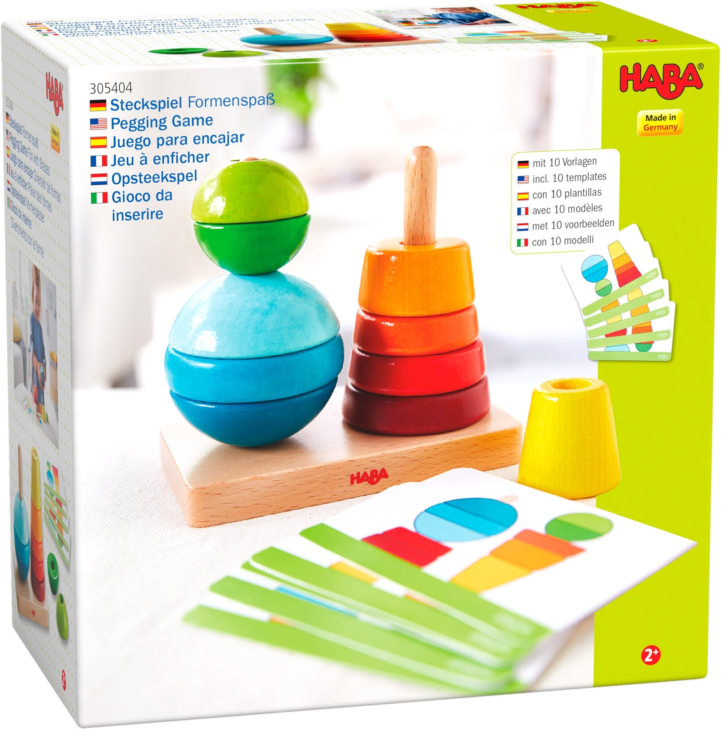 Haba Pegging Game Fun With Shapes