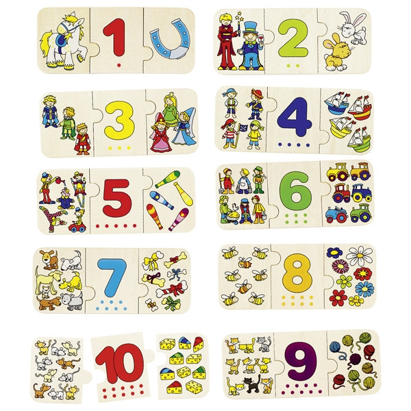 Goki Puzzle, Learn-To-Count And Match