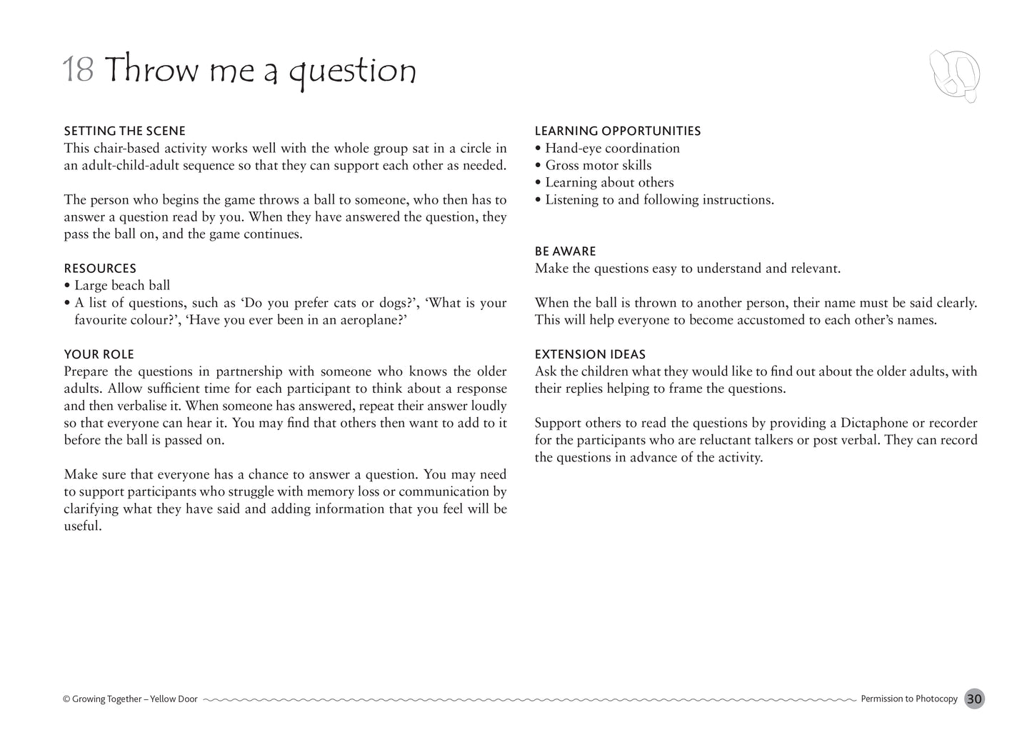 Yellow Door Growing Together