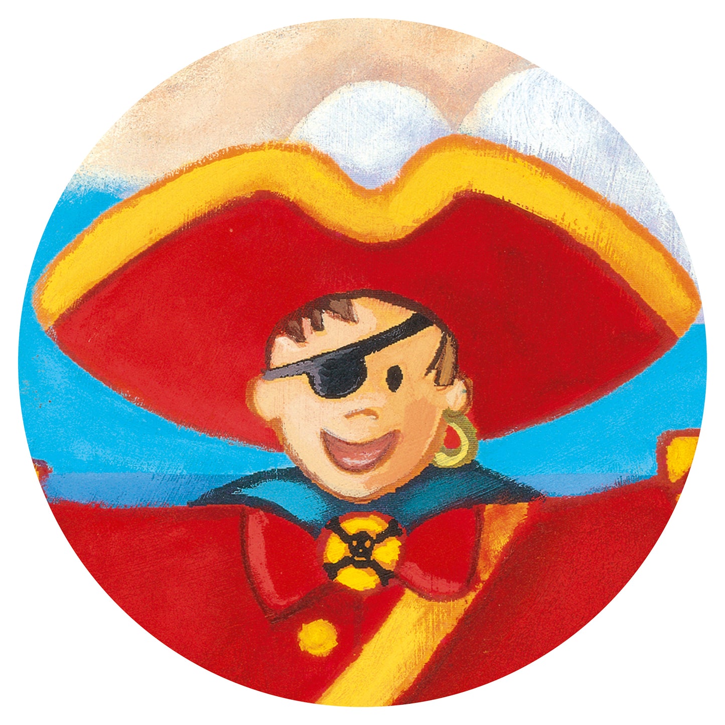 Djeco The Pirate And His Treasure - 36 Pcs Silhouette Puzzles