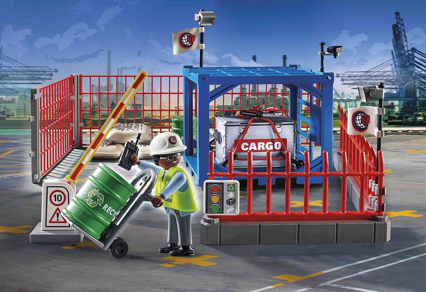 Playmobil 70773 Cargo Freight Storage