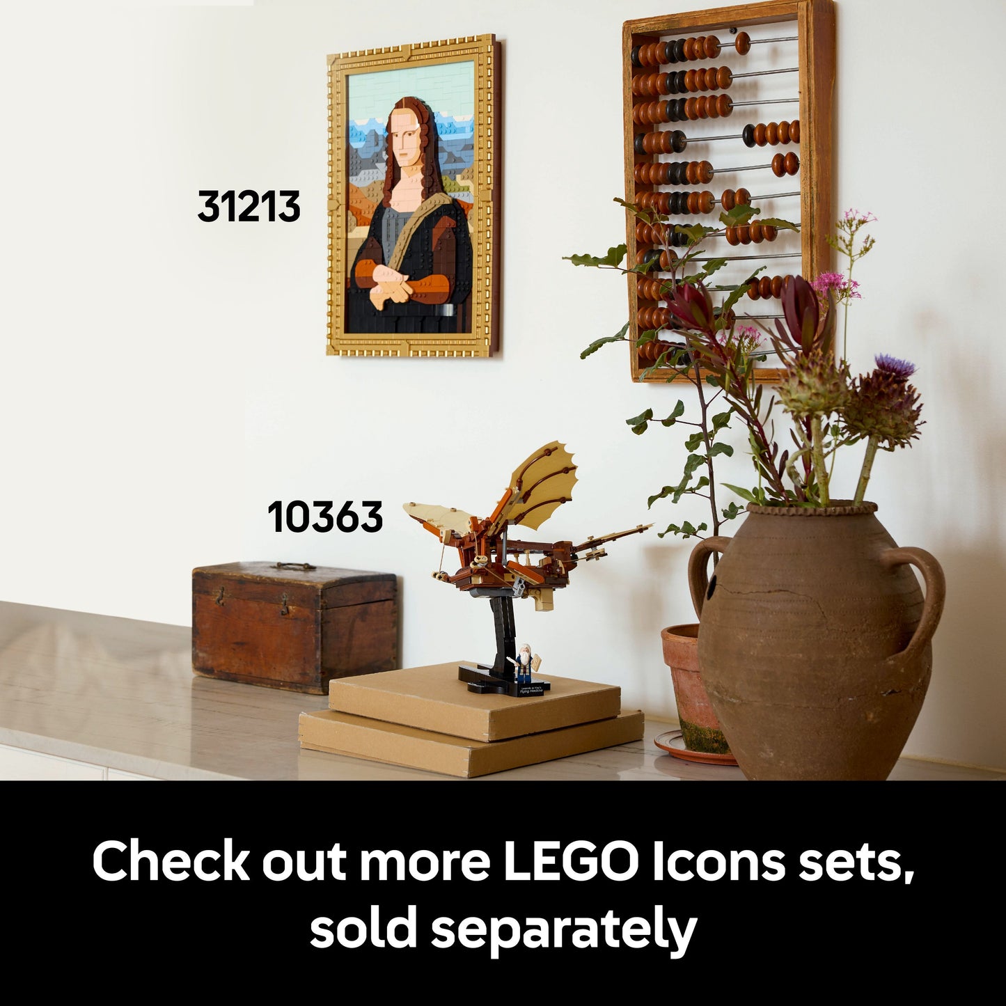 Lego Icons 10363 Leonardo da Vinci's Flying Machine