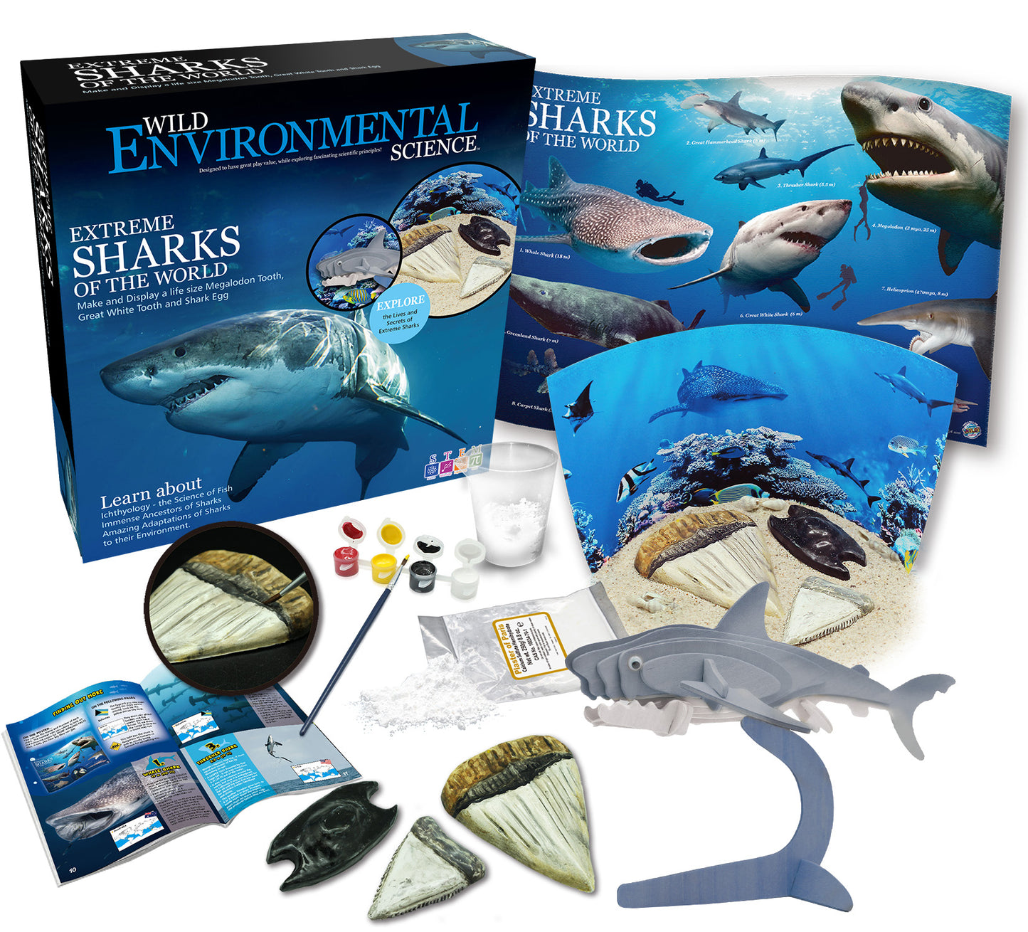 Wild Environmental Science Extreme Sharks of the World