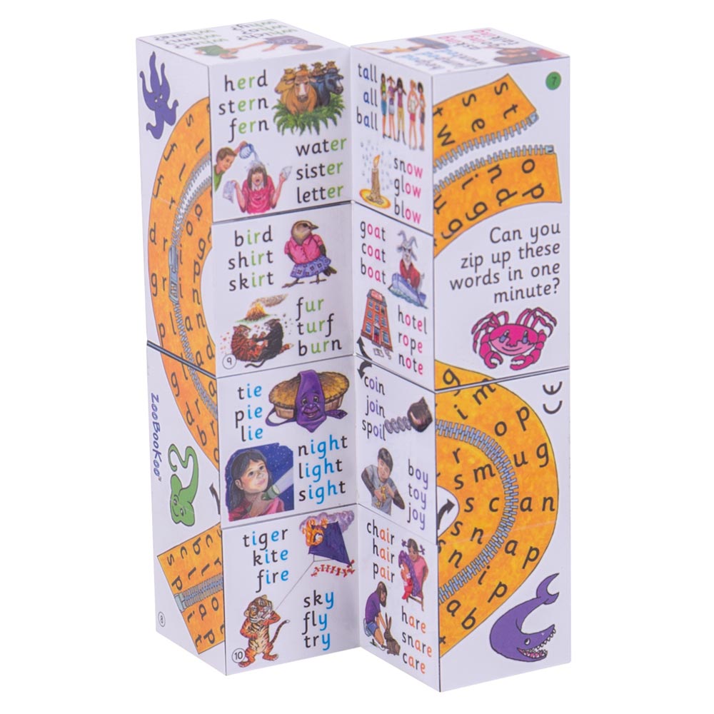 ZooBooKoo Spelling Cube Book - Key Stage One