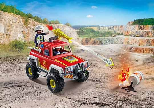 Playmobil 71824 Action Heroes Firefighting Truck