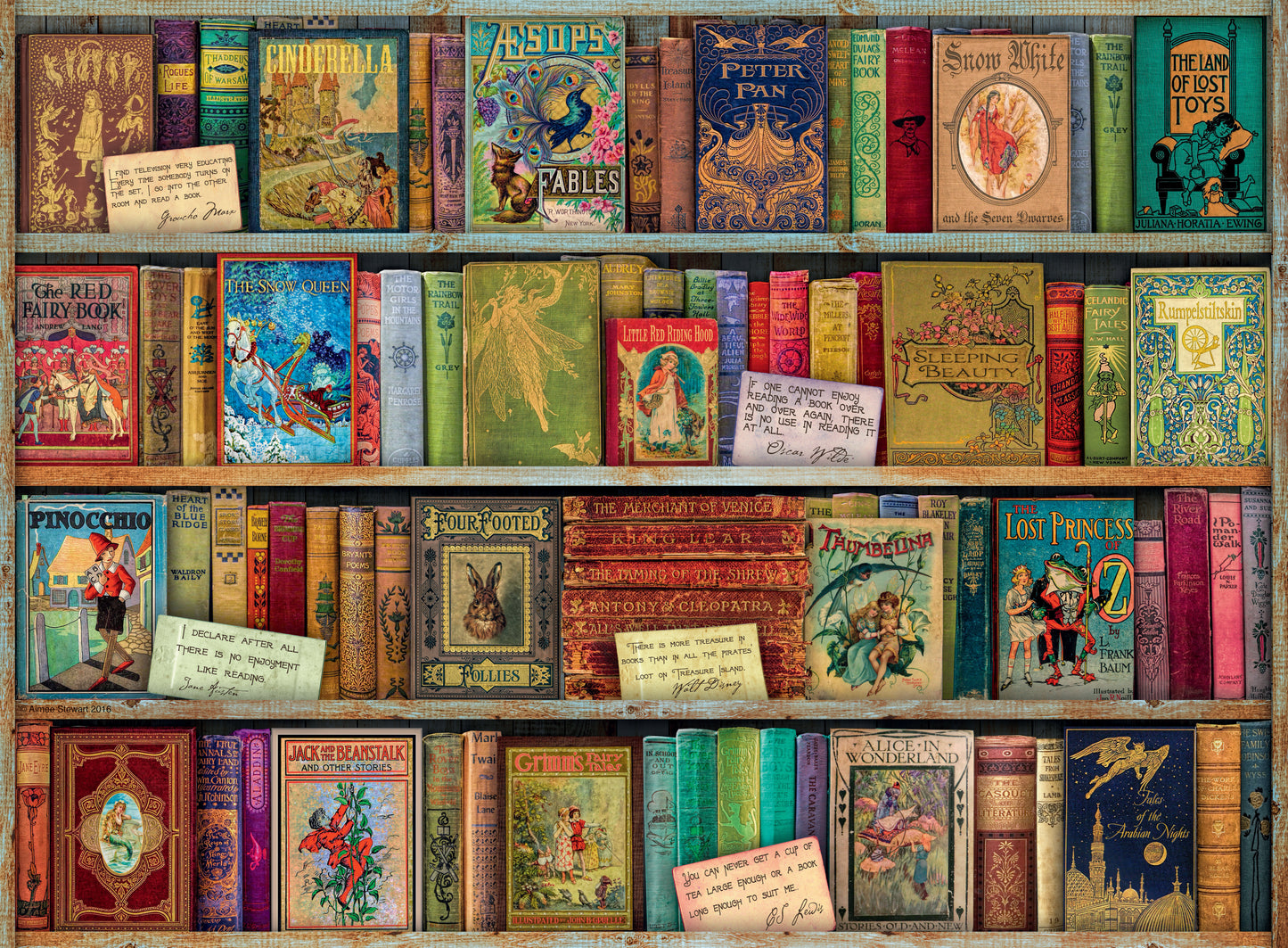 Ravensburger Vintage Library 500pc Jigsaw Puzzle