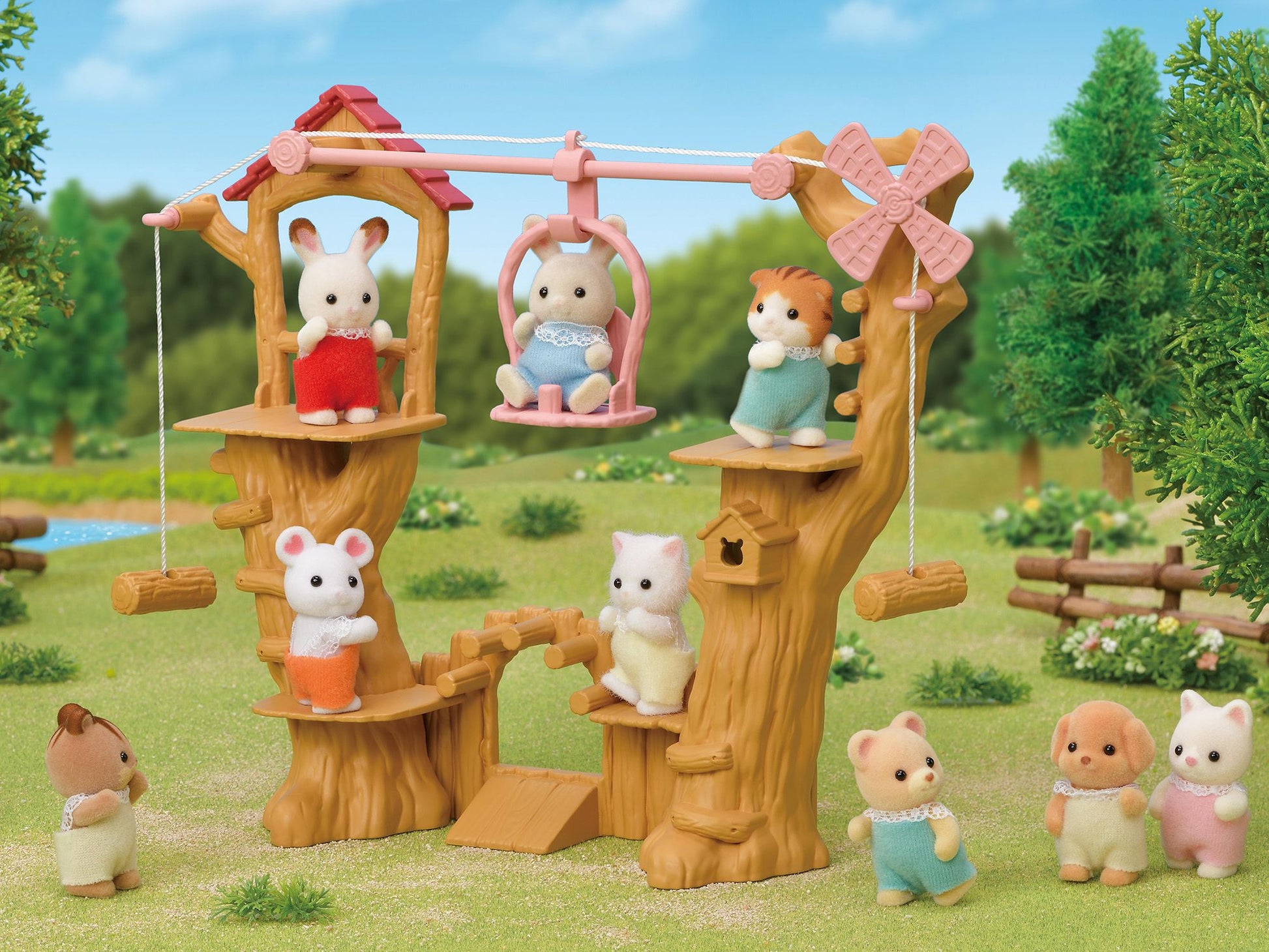 Sylvanian Families Baby Ropeway Park