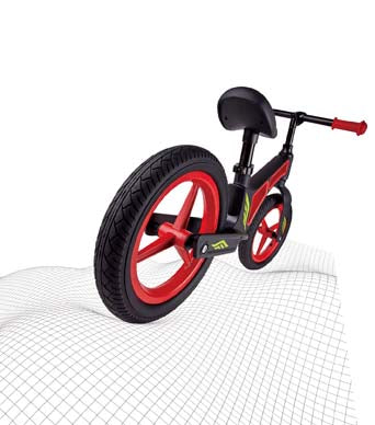 Hape New Explorer Balance Bike Red
