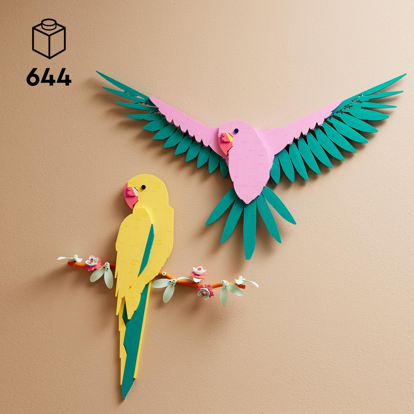Lego ART 31211 Macaw Parrots