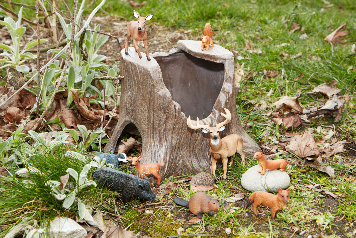 Yellow Door Large Play Tree Stump