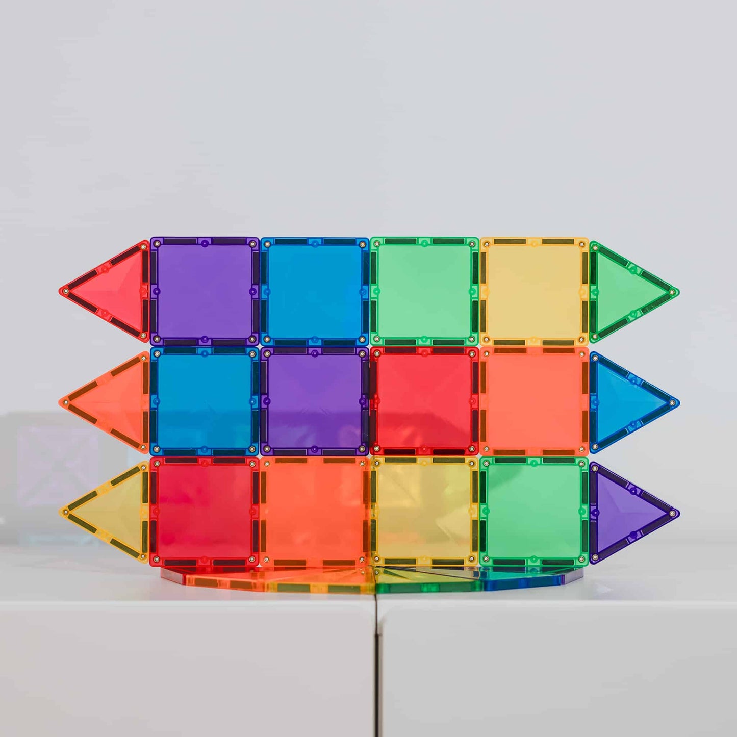 Connetix Tiles Rainbow 24 Piece Mini