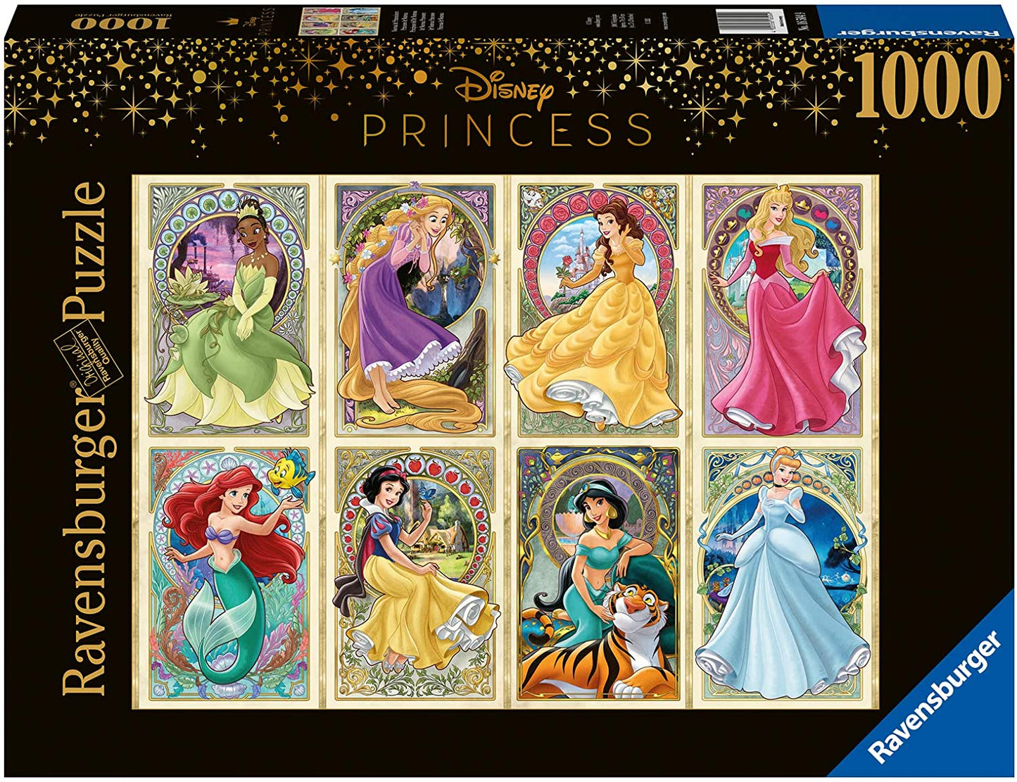 Ravensburger Princesses of Art Nouveau, Multicoloured 1000pce Jigsaw