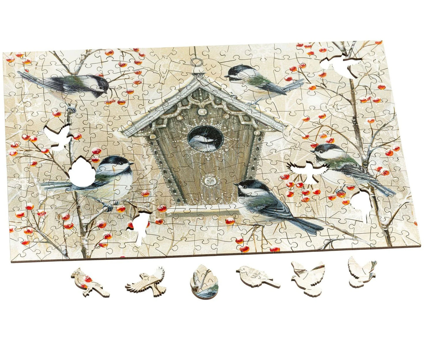 Wentworth Wooden Puzzles A Winter Gathering - Maxi 250 Pieces