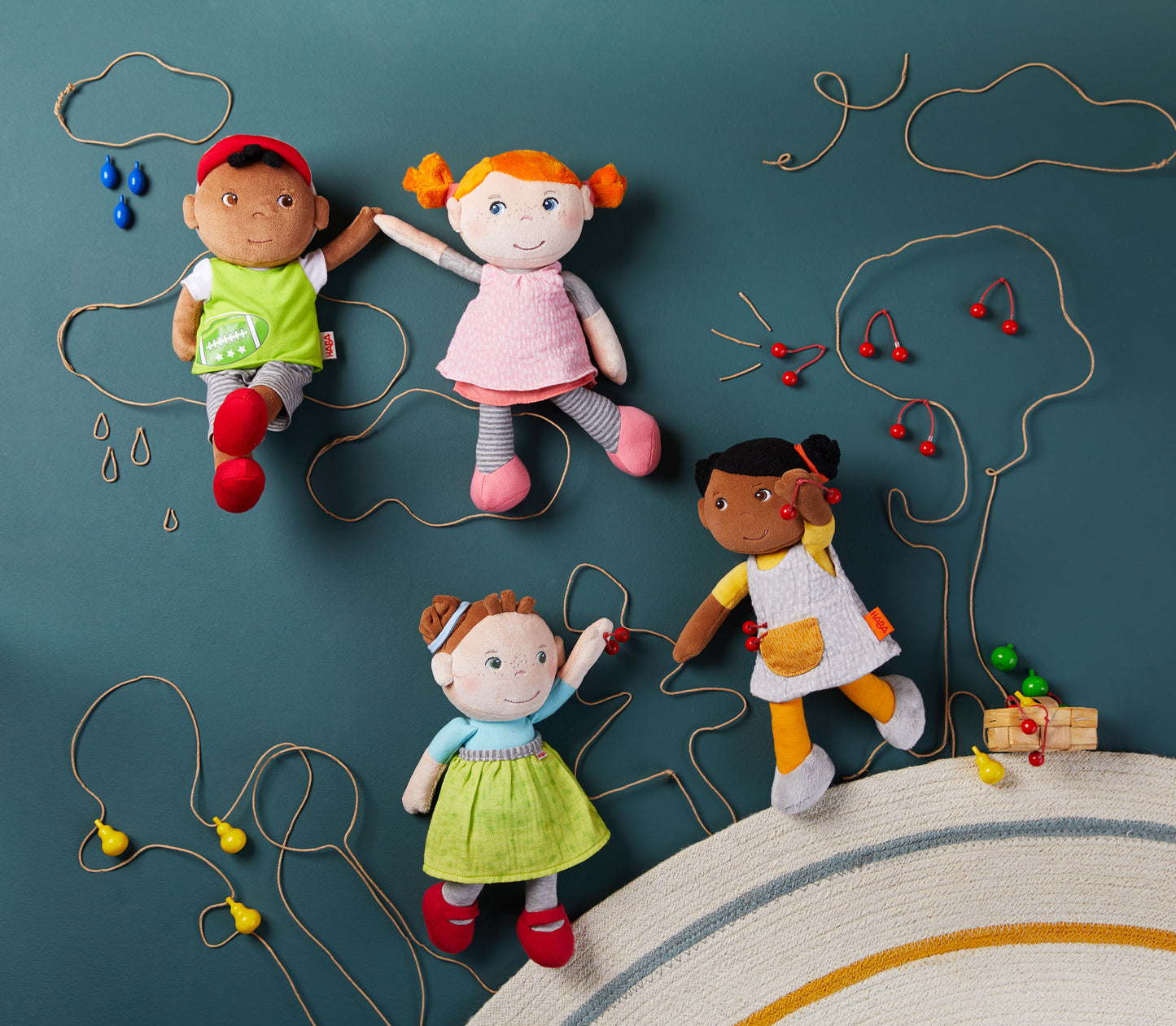 Haba Cuddly Doll Juna 29cm