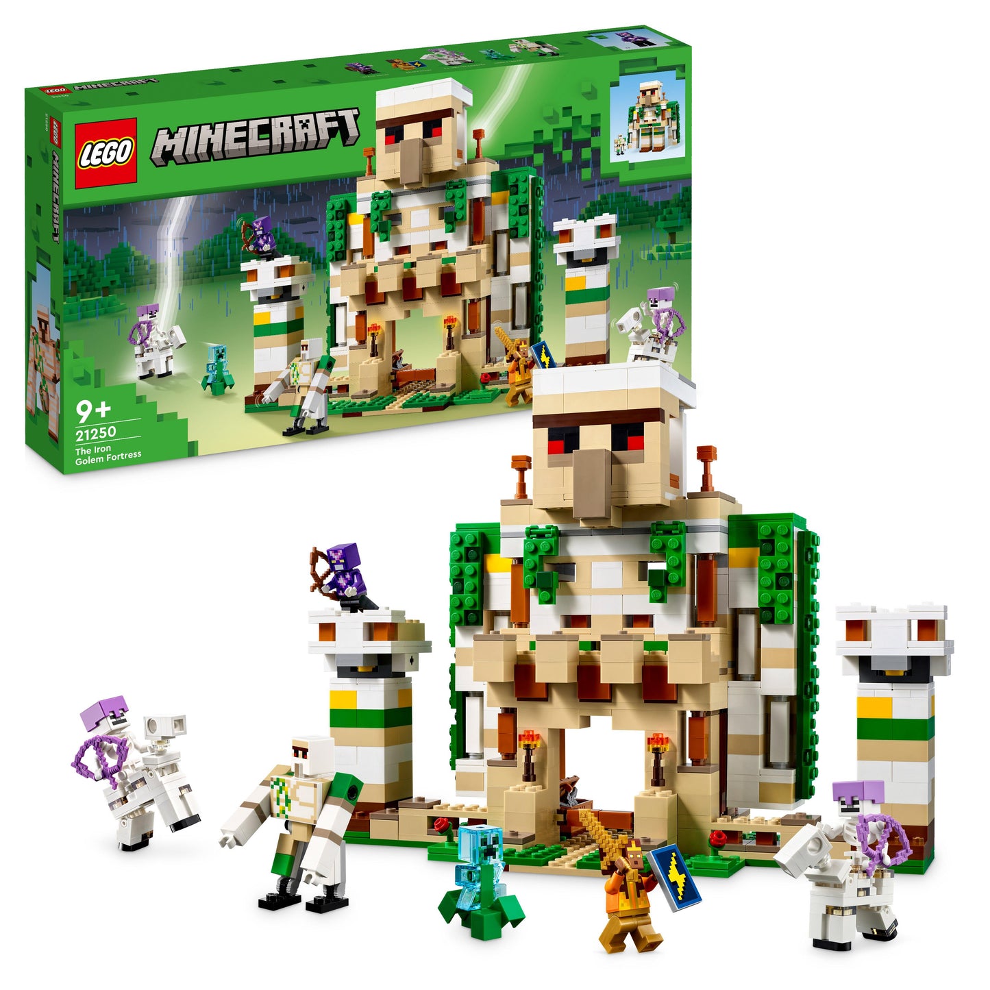 Lego Minecraft 21250 The Iron Golem Fortress (F)