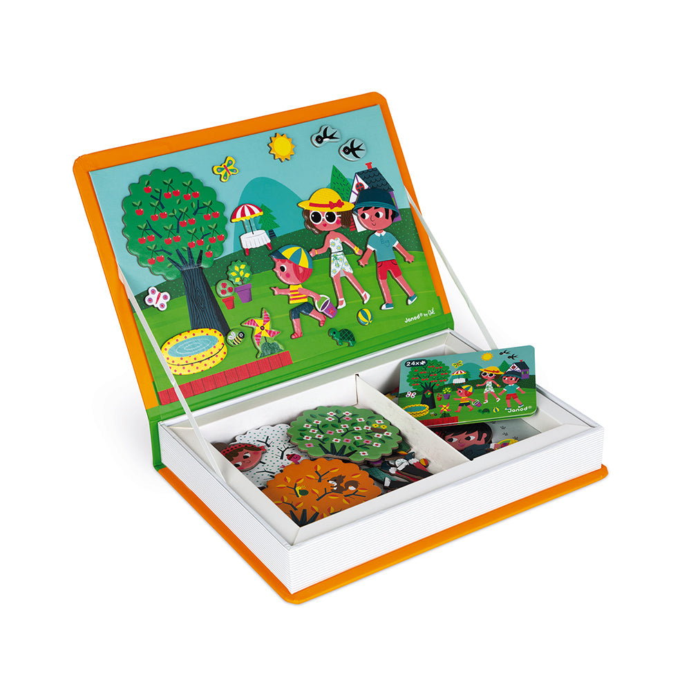 Janod 4 Seasons Magneti' Book
