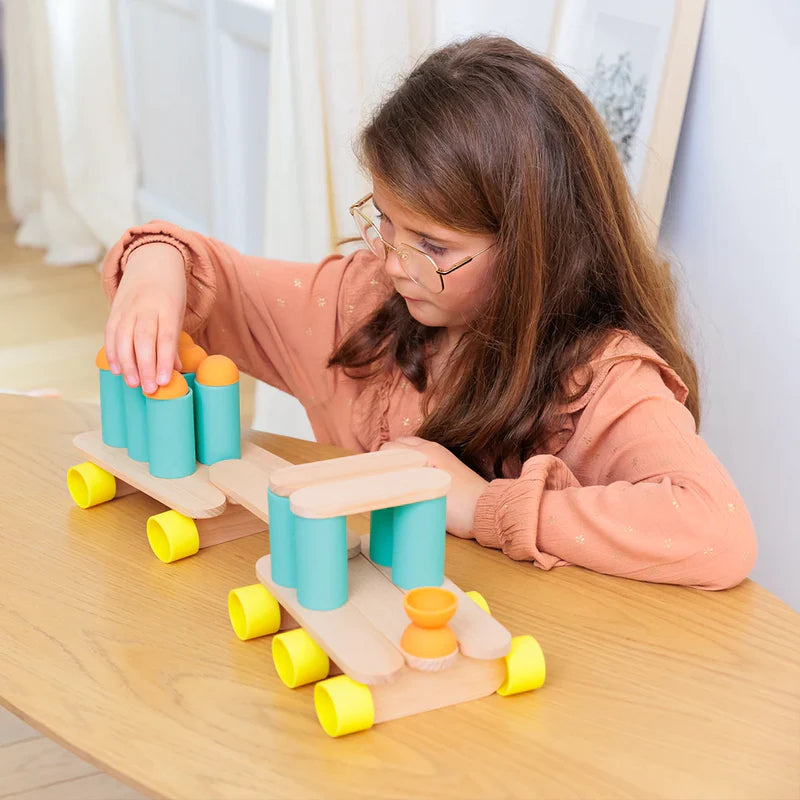 Oppi Stix - Construction game 60 Pieces