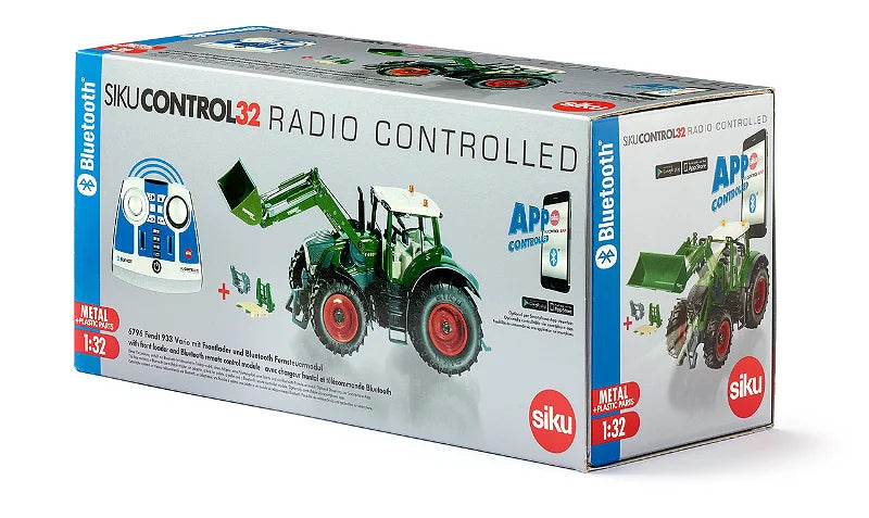 Siku 1:32 Fendt 933 Vario W/Front Loader & Bluetooth Remote Control